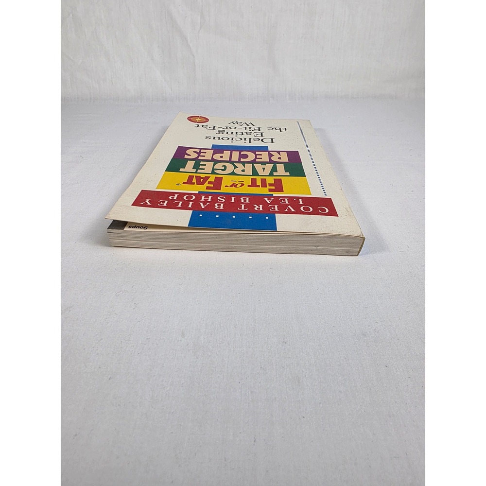 Fit or Fat Target Recipes Cookbook by Covert‎ Bailey & Lea Bishop VTG Diet 1985 - Picture 5 of 10